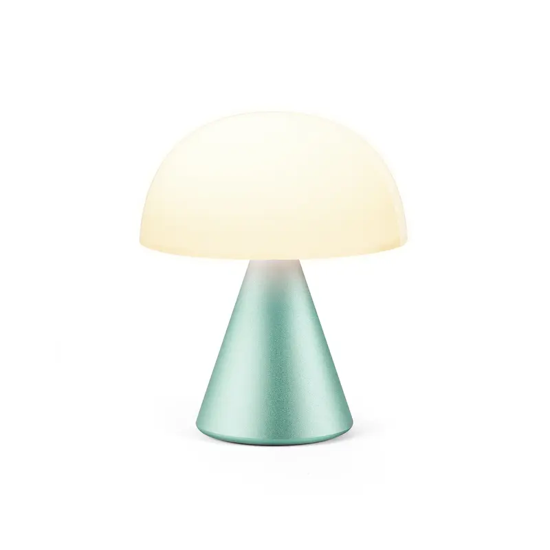 Lexon Mina Medium Oplaadbare LED Tafellamp | Mintgroen