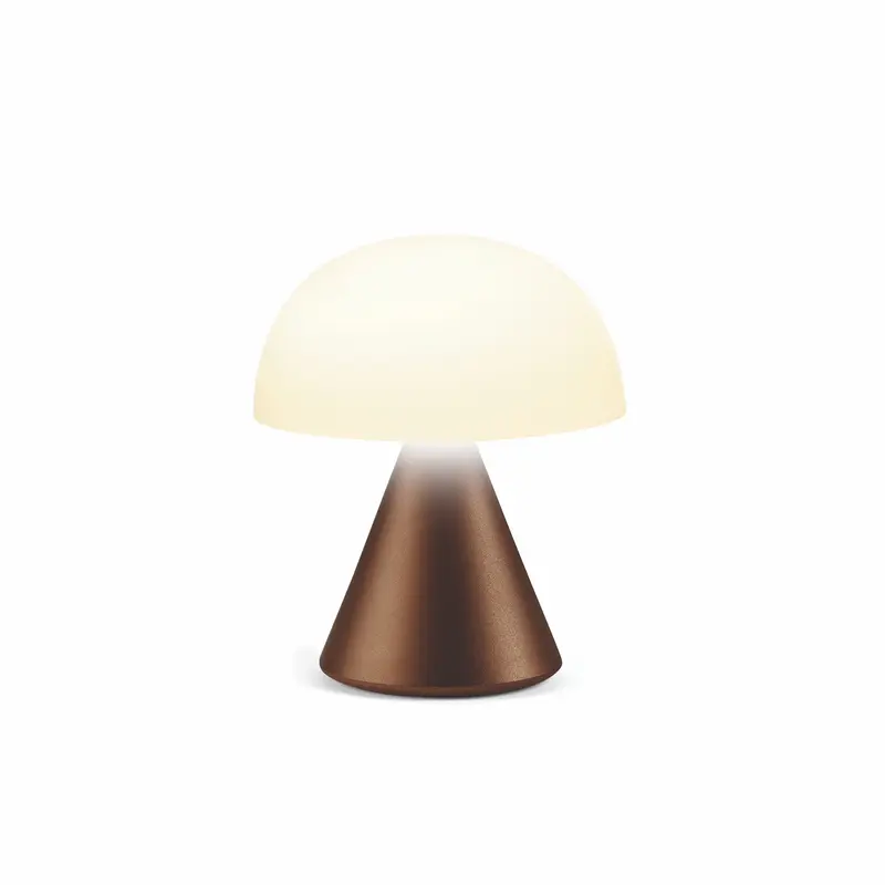 Lexon Mina Small Oplaadbare LED Lamp | Brons