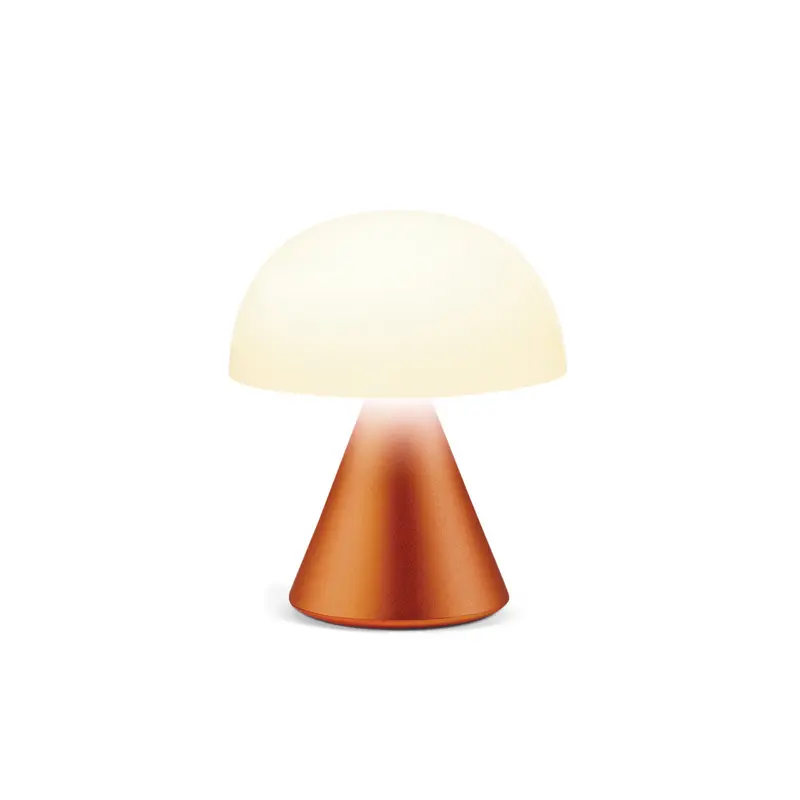 Lexon Mina Small Oplaadbare LED Lamp | Oranje