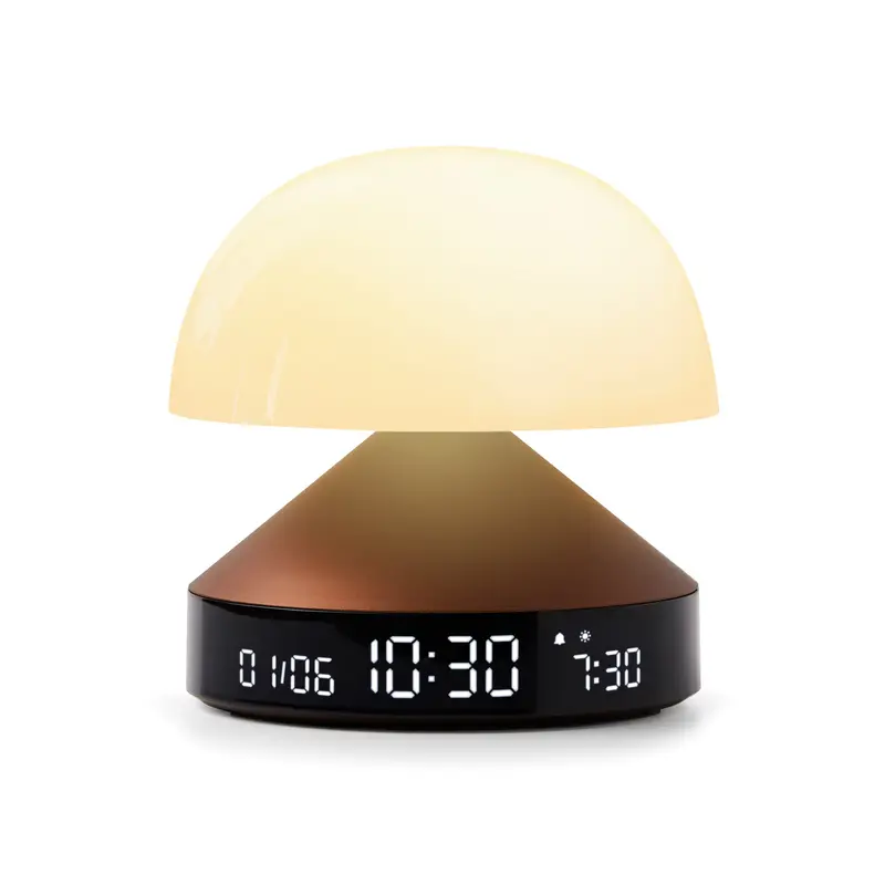 Lexon Mina Sunrise Wekker & Wake-up Light | Brons