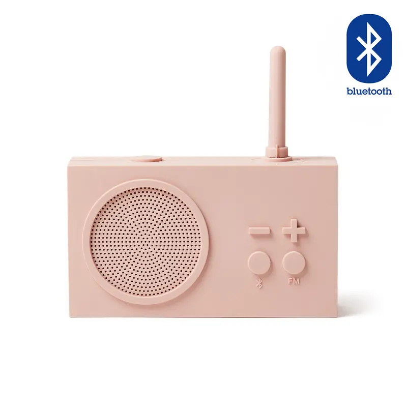 Lexon Tykho-3 Badkamerradio | Bluetooth Speaker | Roze