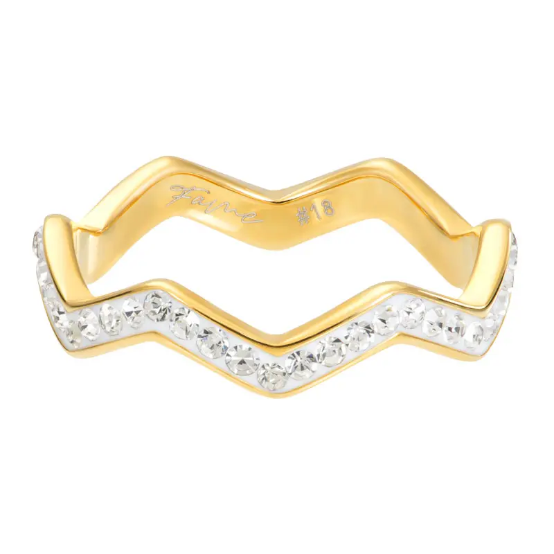 Lightning with stones - iXXXi Fame - Ring 2 mm
