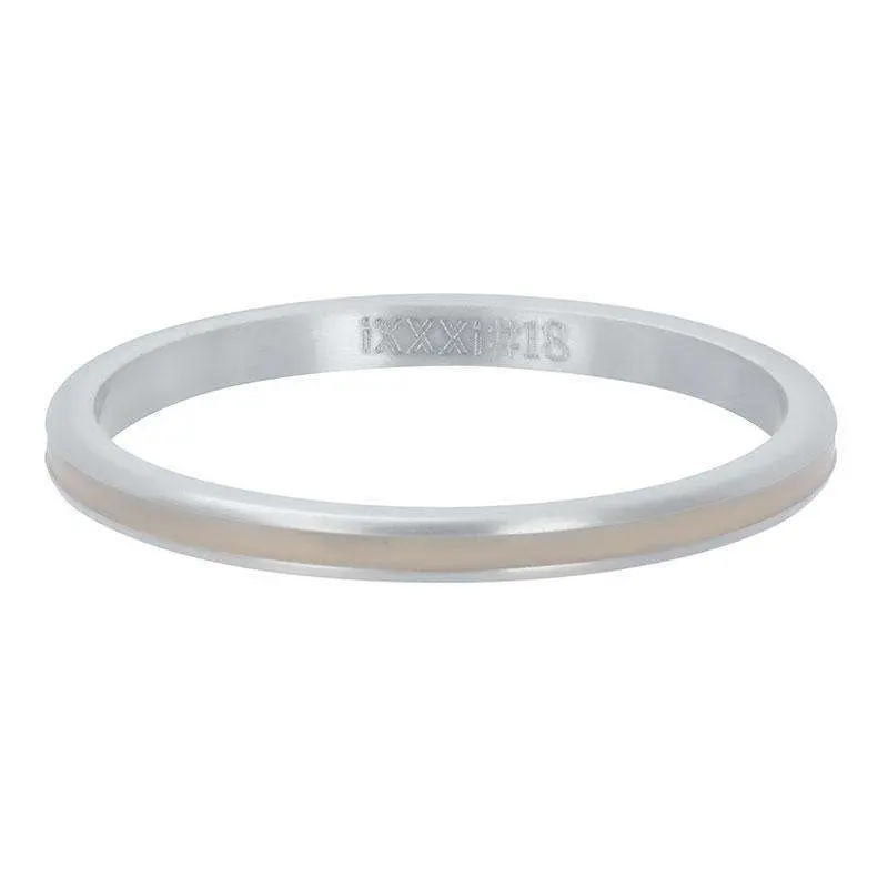 Line Beige - iXXXi - Vulring 2 mm - Silver