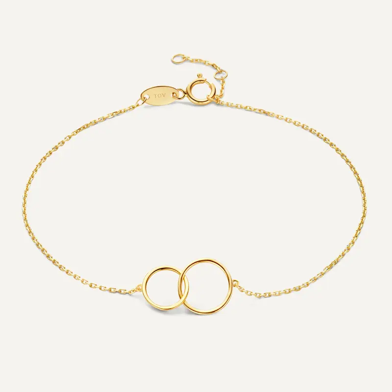 Linked Infinity Bracelet