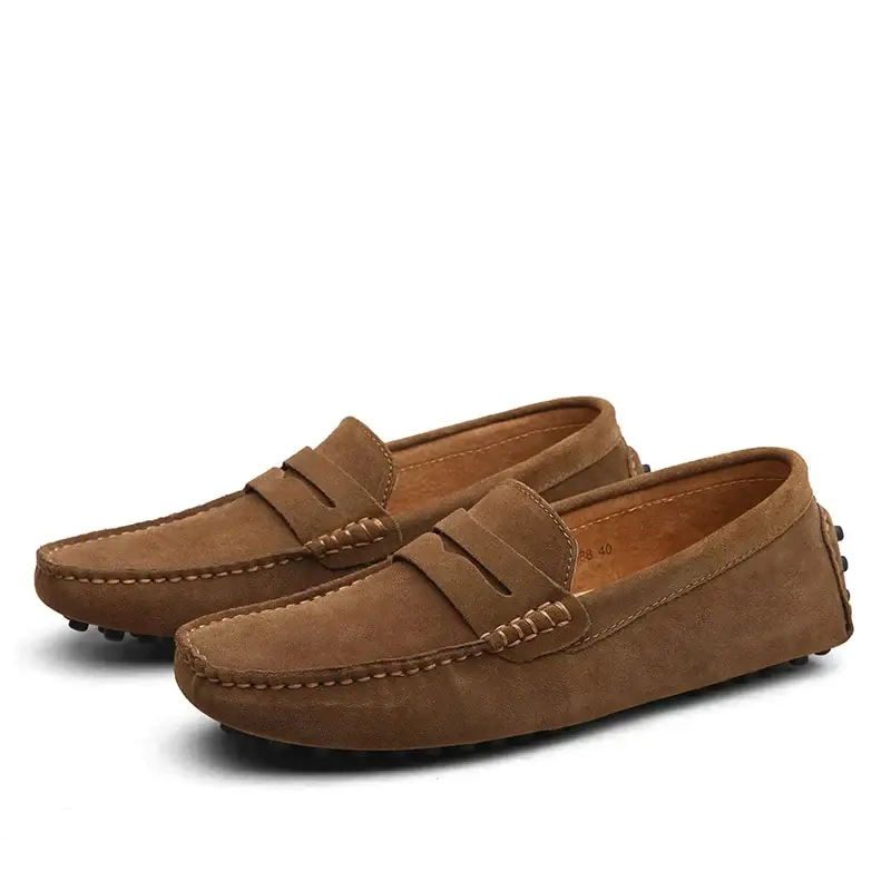 Loafers aus italienischem Wildleder - Lorenzo, Frühling 2025 Edition