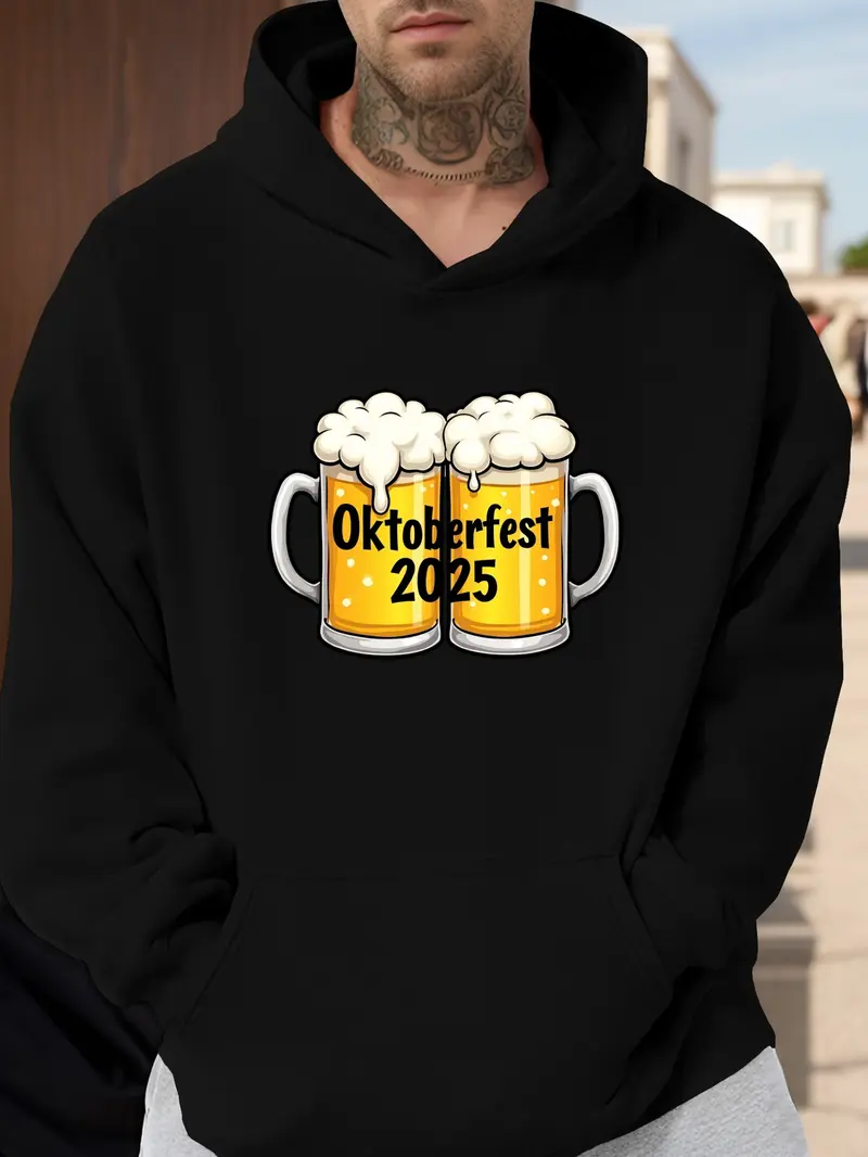Locker Herren Hoodie – Franz Oktoberfest 2025