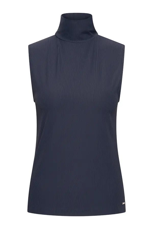 Lotte - Mi Piace - Travelstof Top - Dark Blue - 202642