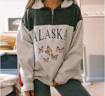 Louisa Hoodie in Übergröße für den Herbst