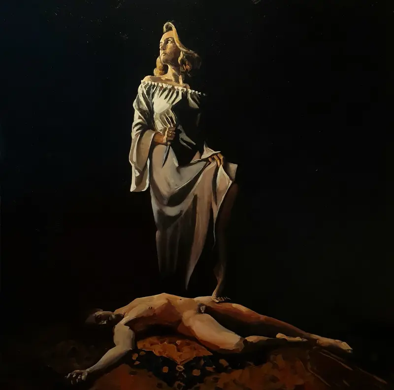 LUCRETIA - Art print 30 x 30 cm