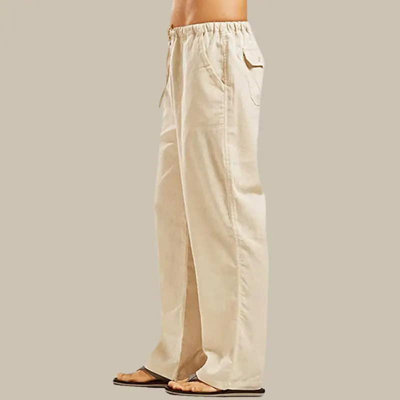 Luftige Leinen Sommerhose für Herren – Mailand
