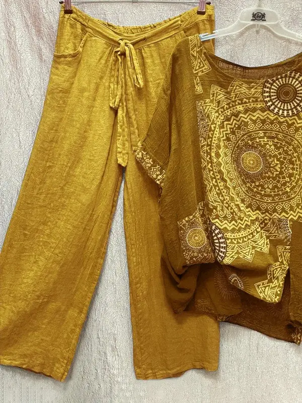 Luftiges zweiteiliges Damen-Sommeroutfit - Yara