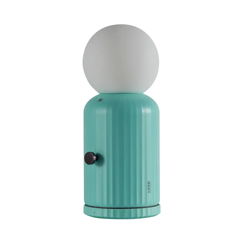 Lund London Oplaadbare LED Tafellamp | Mintgroen