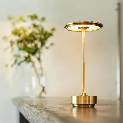 Luxe Drahtlose LED-Tischlampe - Luna Glow