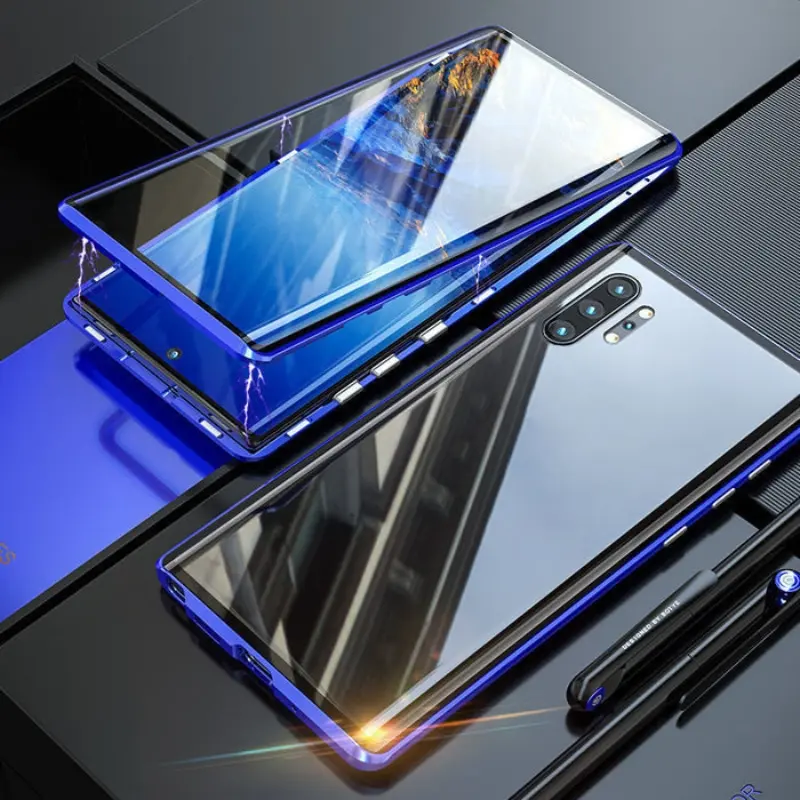 Magnetische Glazen Samsung Hoes – Fortiq