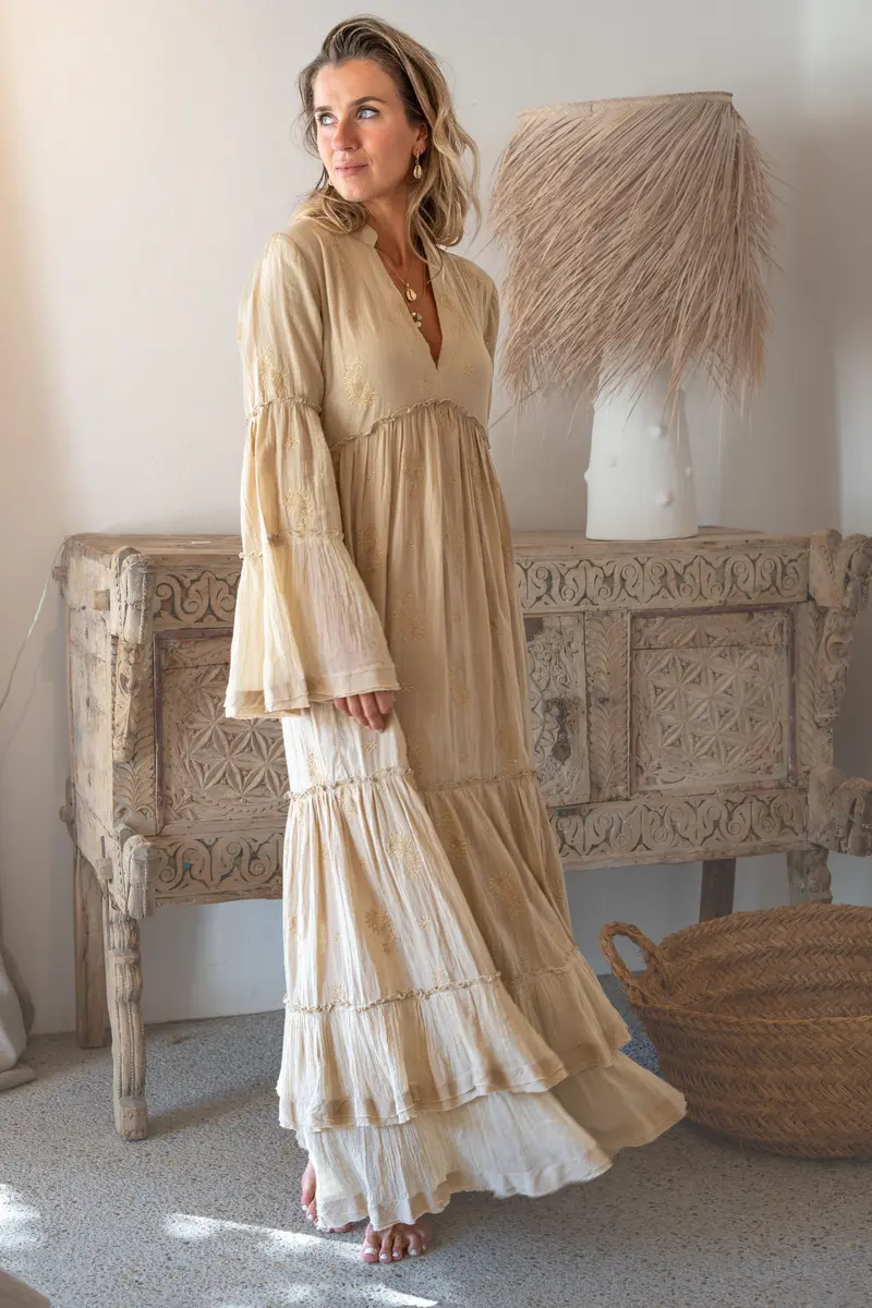 Maxi Dress Dali Esencia Sand
