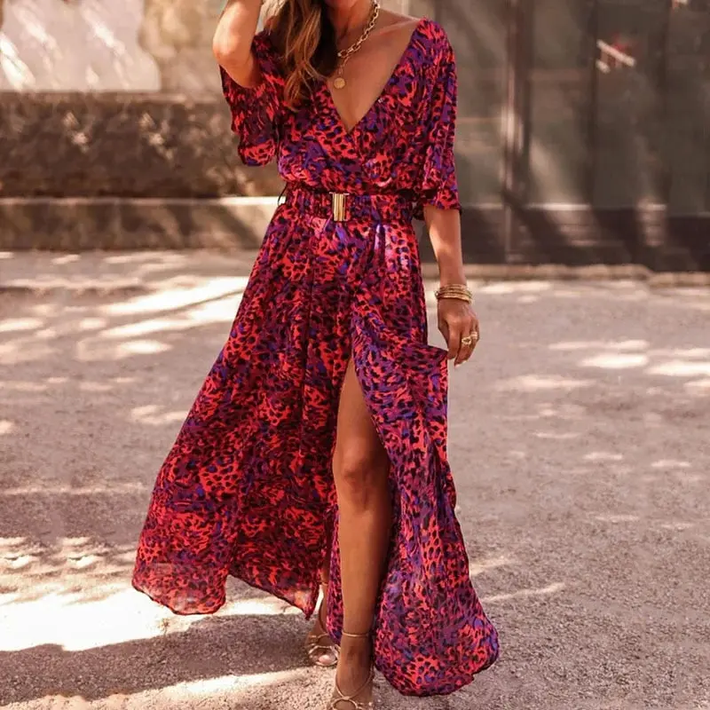 Maxi-Wickelkleid für den Sommer 2025 - Vera