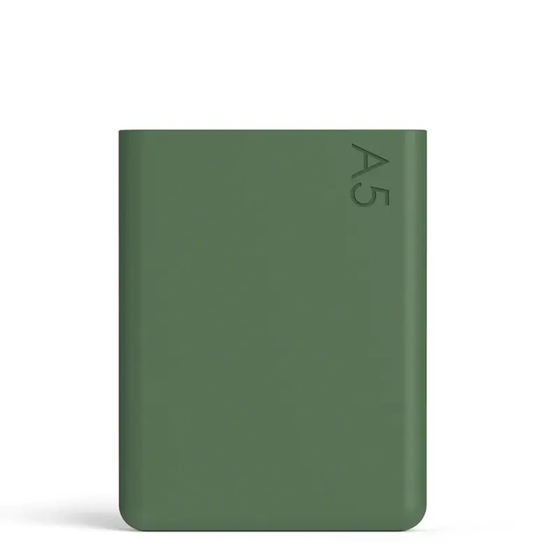 Memobottle A5 Silicone Sleeve | Waterfles 750 ml | Moss Green