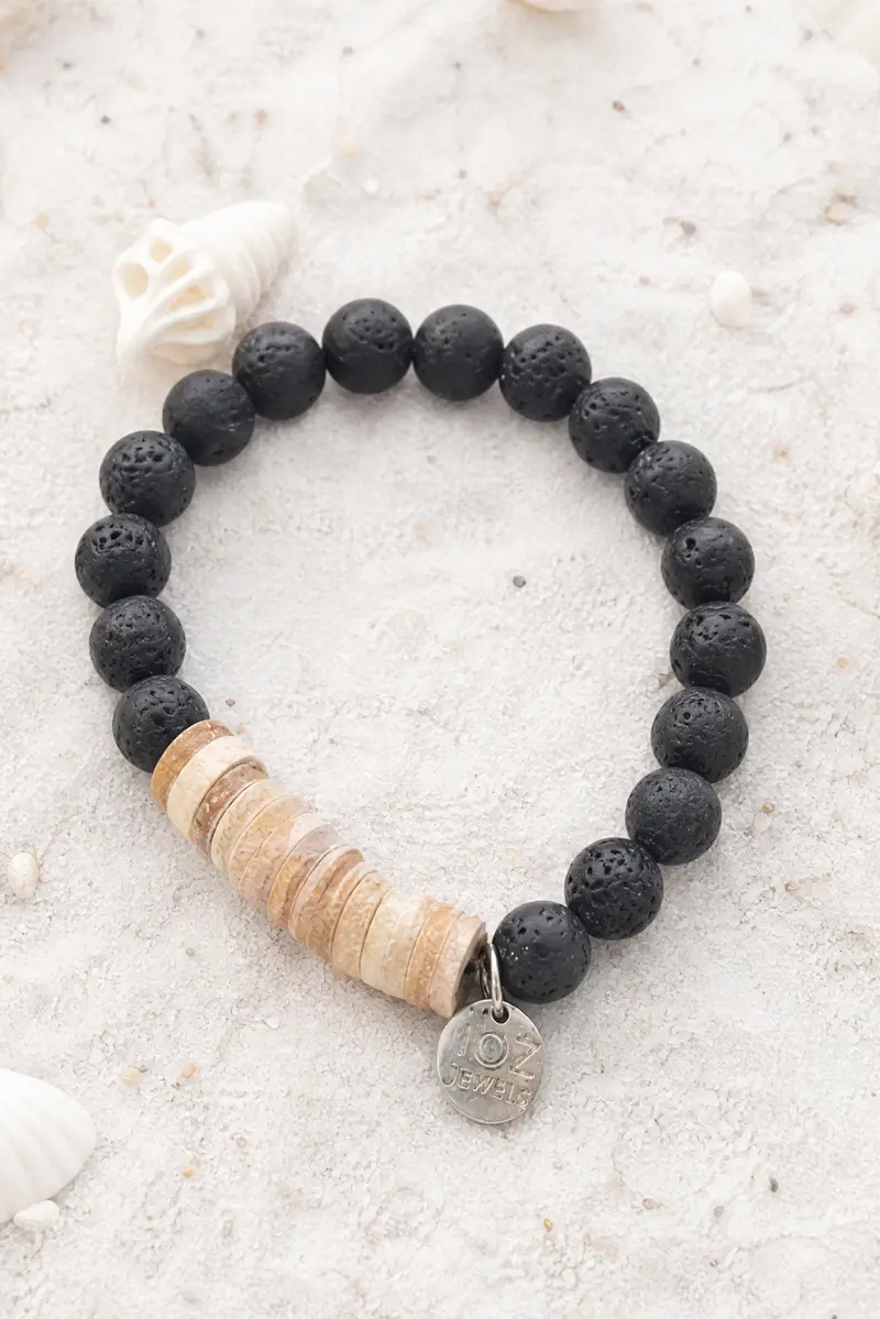 Men Bracelet Shore Silver