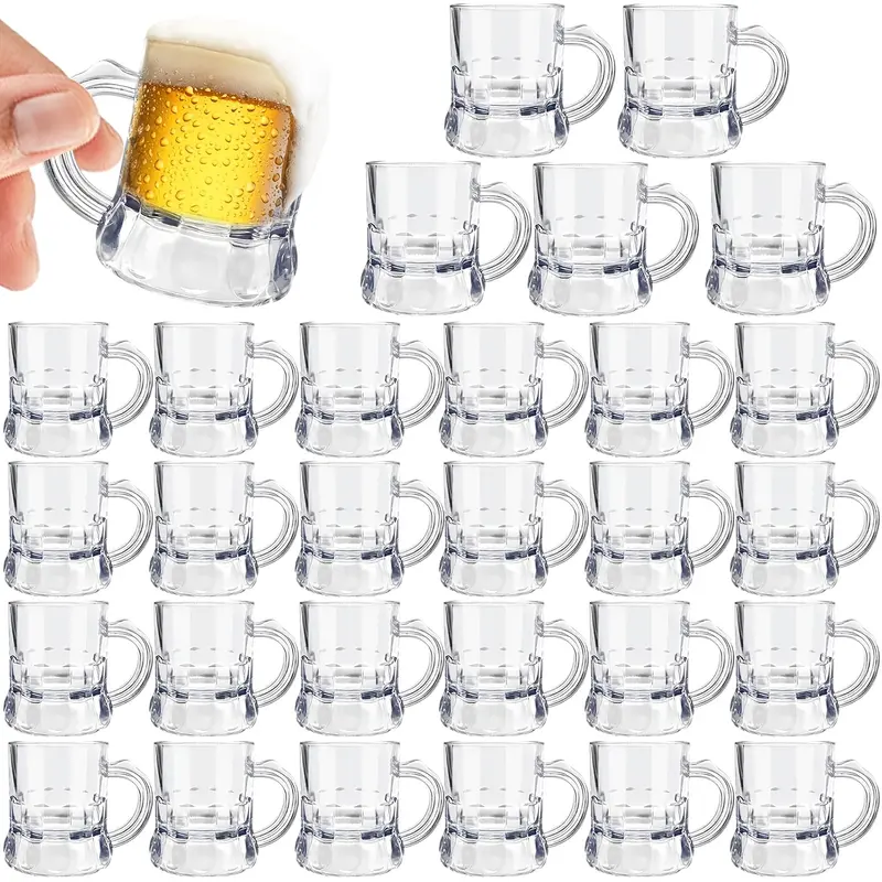 Mini Bierkrug Set (24 Stück, 30 ml) – WiesnShots Oktoberfest 2025