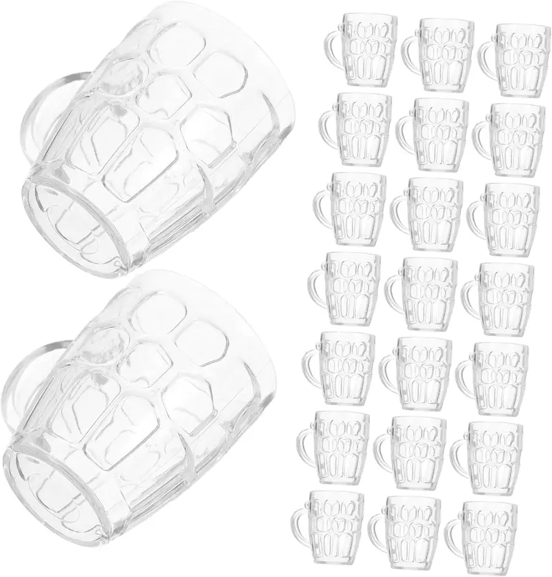 Mini Bierkrüge (50er-Set, Kunststoff) – MiniProst Oktoberfest 2025