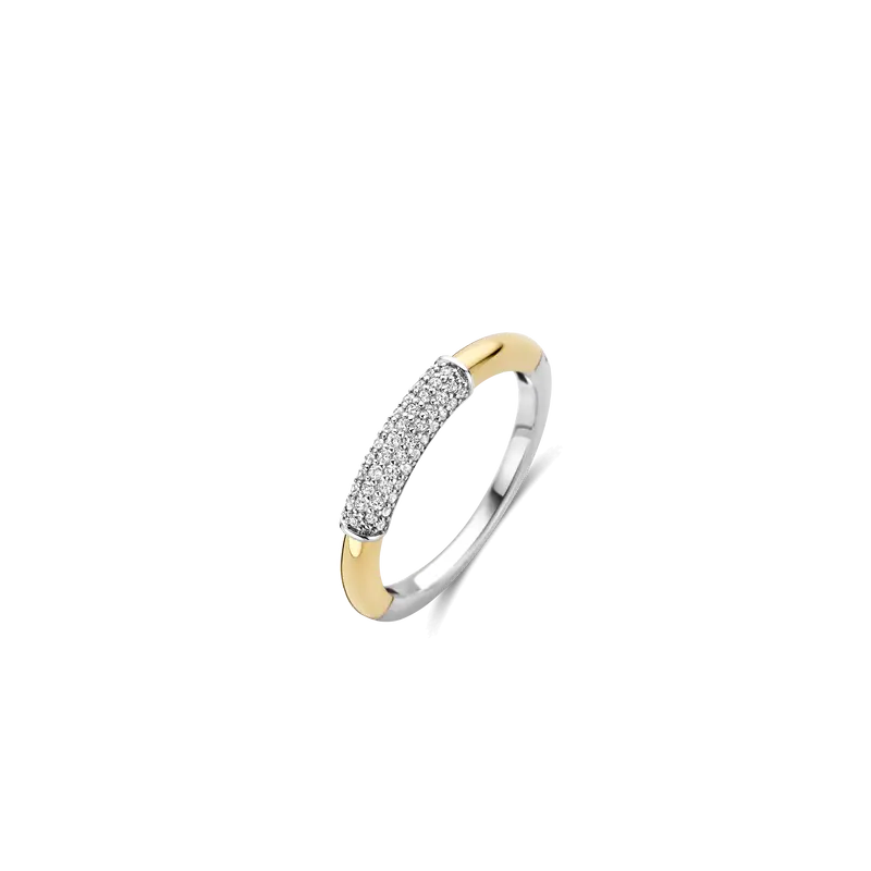Modern Pavé Ring