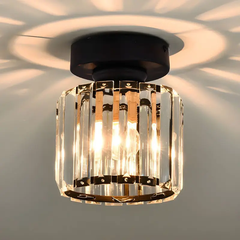 Moderne Kristall-Deckenleuchte – CrystalGlow