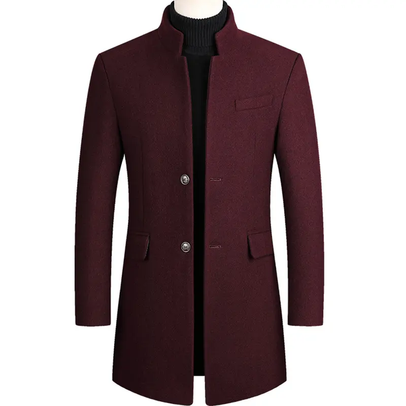 Moderne Lange Winter-Herrenjacke – Alexander