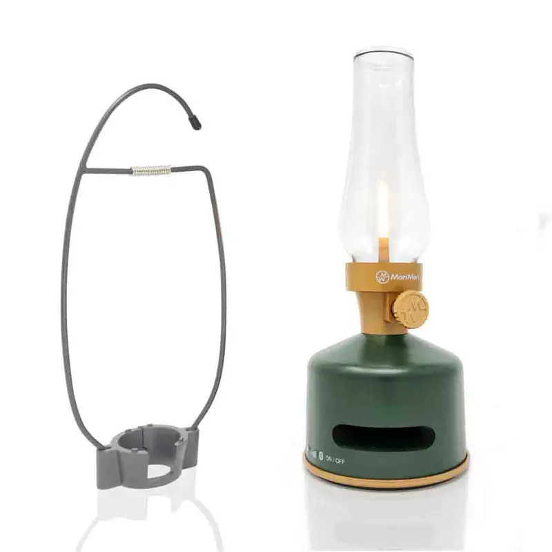 MoriMori LED-Lantern & Bluetooth Speaker incl. Ophangbeugel |  | Original Green