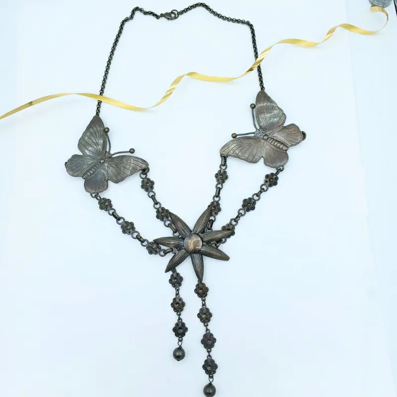 Moschino XL Butterfly Necklace