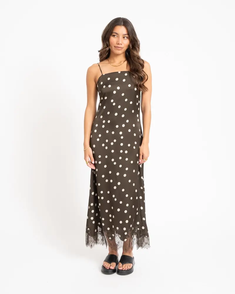 MSCH Jionna Irida Strap Dress Bruin