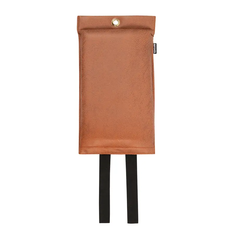 Naaais Design Blusdeken 120x180 cm | Gecertificeerd | Vegan Cognac