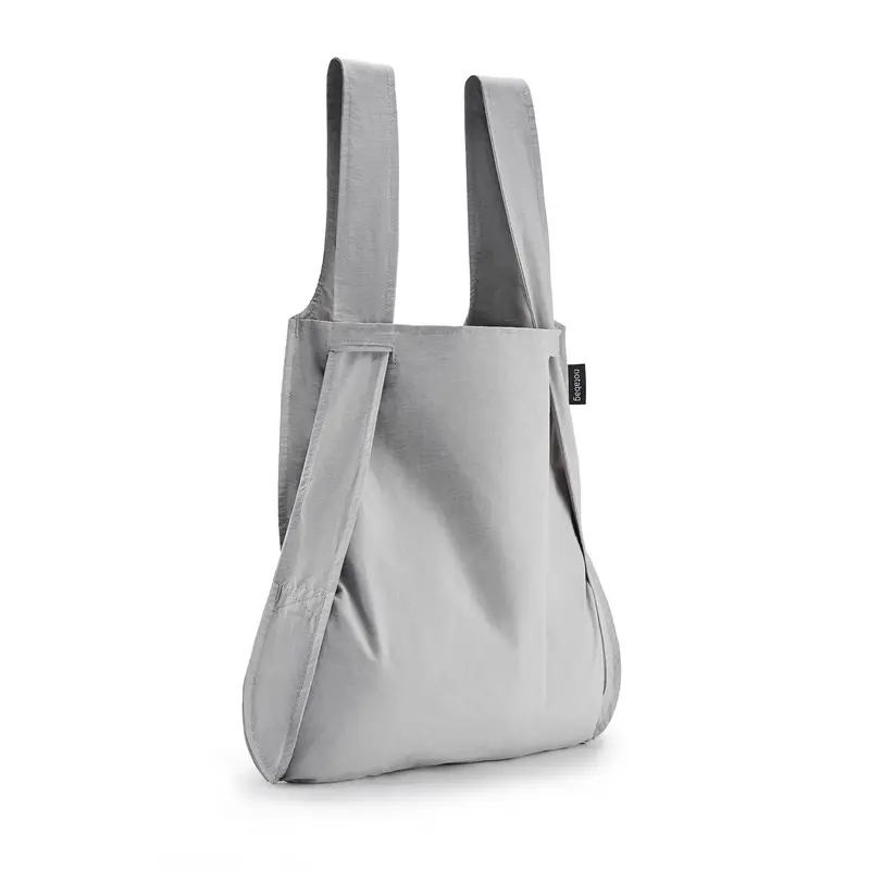 Notabag Opvouwbare 2-in-1 Shopper Tas & Rugzak | Grijs
