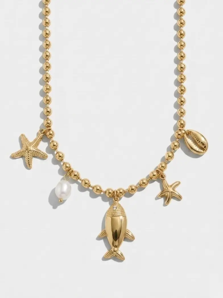 Ocean Charm Necklace