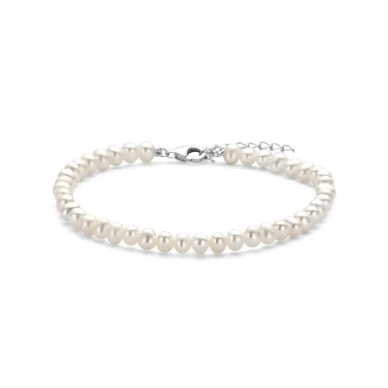 'Odessa' zoetwaterparel armband 4/5 mm