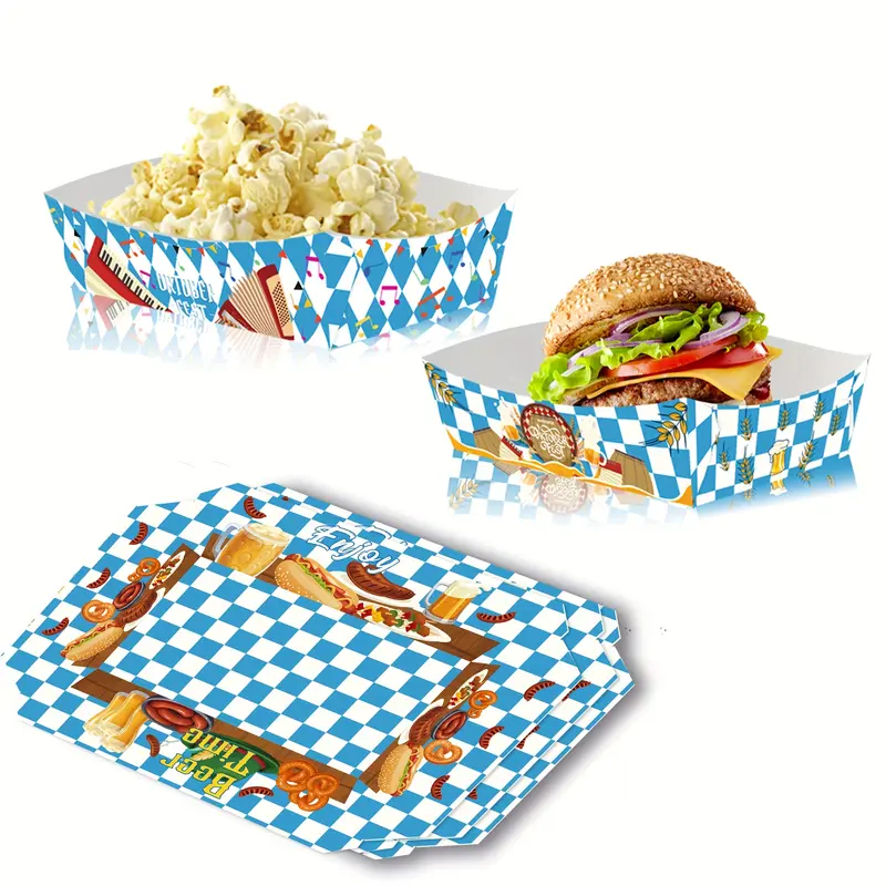 Oktoberfest Papier Snackschalen Set (2×24 Stück) – WiesnSnack Oktoberfest 2025