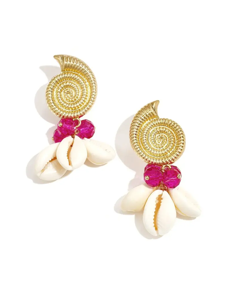 Oorbellen Statement Beach style - Schelpjes