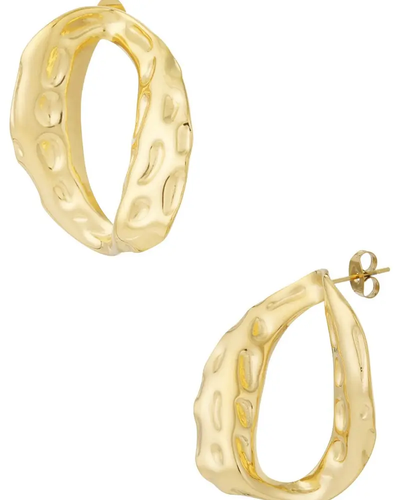 Oorbellen Stekers classic - Wave cirkel