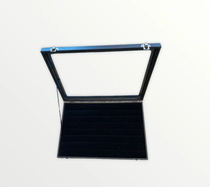 Opberg box met glazendeksel