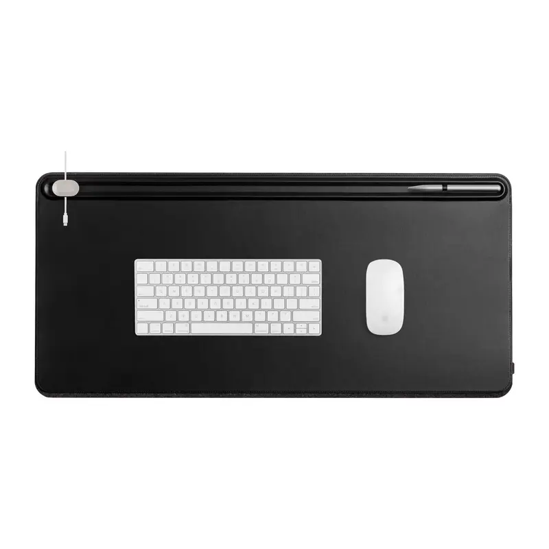 Orbitkey Desk Mat Large | Zwart | Luxe Bureau Onderlegger