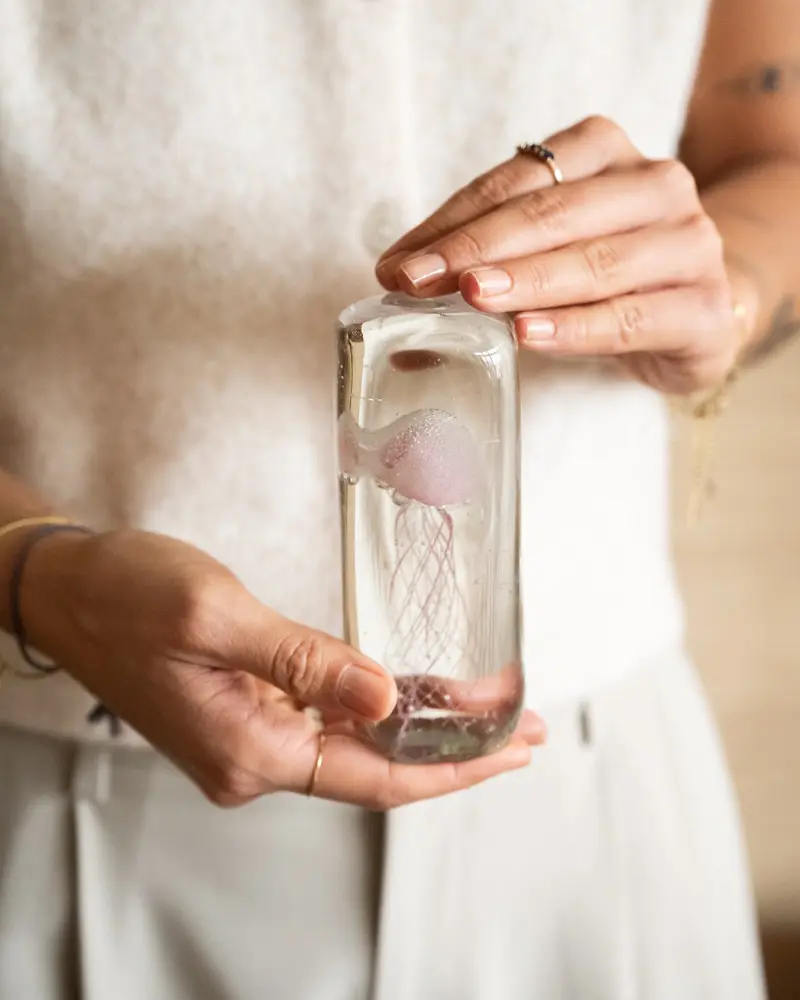 Ornament Jellyfish Roze