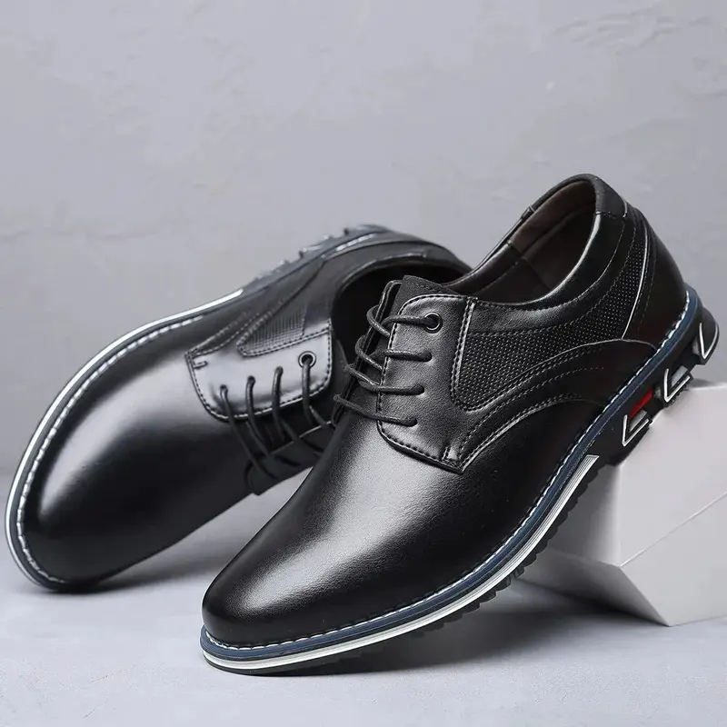 Orthopädische Leder Herrenschuhe – Finn