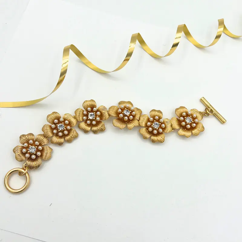 Oscar De La Renta Couture Garden Bracelet