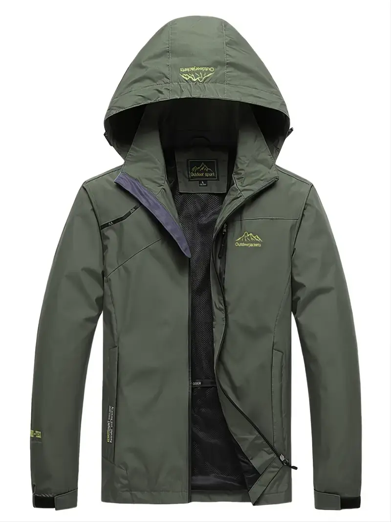 Outdoor-Windjacke für Herbst 2025 - StormGuard, wasserdicht