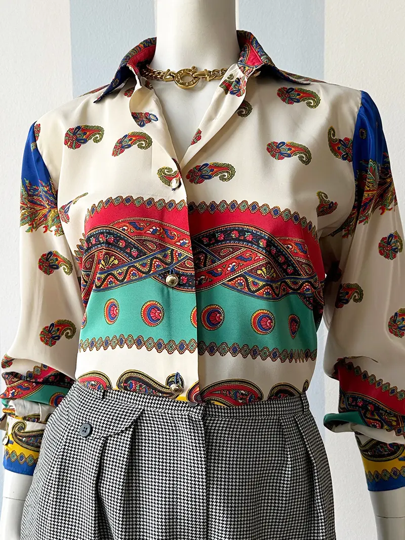 Paisley blouse