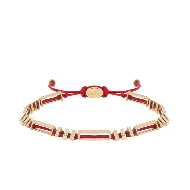 Panacea gouden armbanden met diamanten stenen