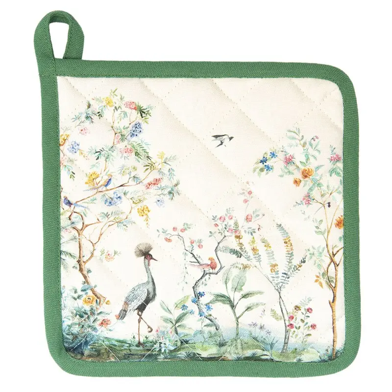 Pannenlap Tropisch beige 20x20cm