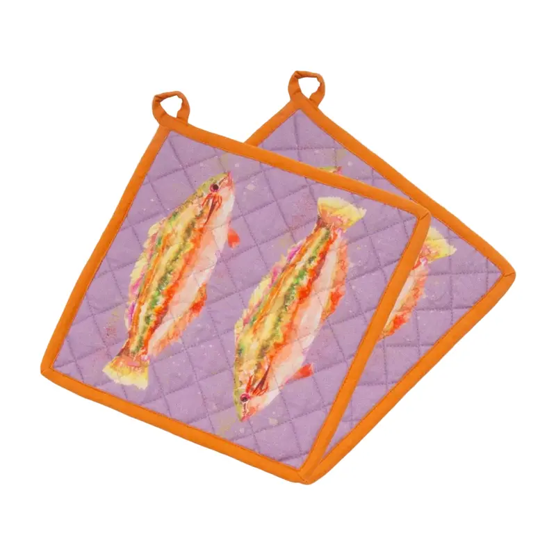 Pannenlappen set-van-2 Glow 25x25cm