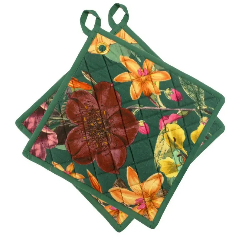 Pannenlappen set-van-2 Norah 25x25cm
