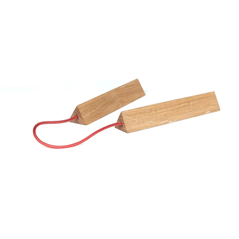 Pannenonderzetter Chaku | Eikenhout & Rood Touw | Vij5
