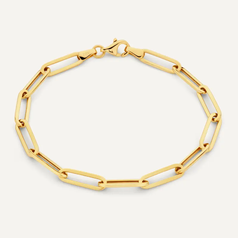 Paperclip Chain Bracelet